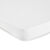 Protège-matelas éponge microfibre imperméable forme housse (blanc)