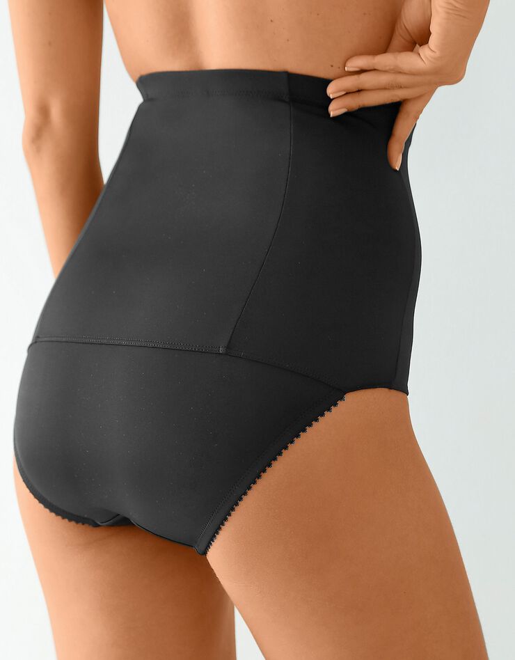 Gaine serre-taille dentelle amincissante (noir) Gaine serre-taille dentelle amincissante (noir)