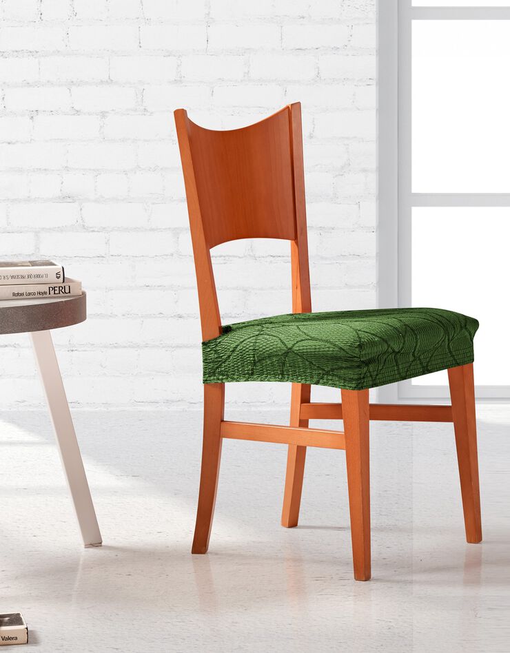 Housse assise de chaise "Alexia" (vert) Housse assise de chaise "Alexia" (vert)