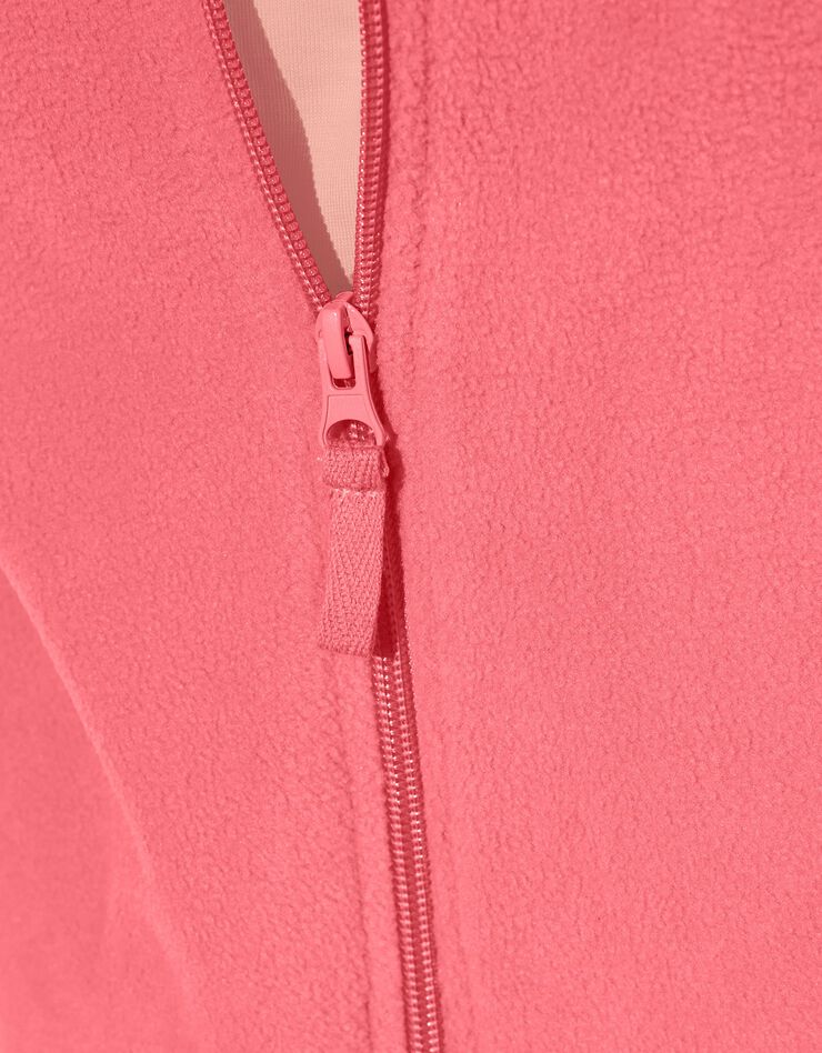 Veste polaire zippée manches longues (corail) Veste polaire zippée manches longues (corail)