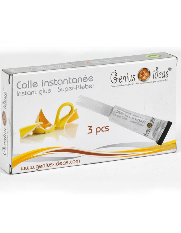 Colle extra forte - lot de 6 tubes (blanc) Colle extra forte - lot de 6 tubes (blanc)