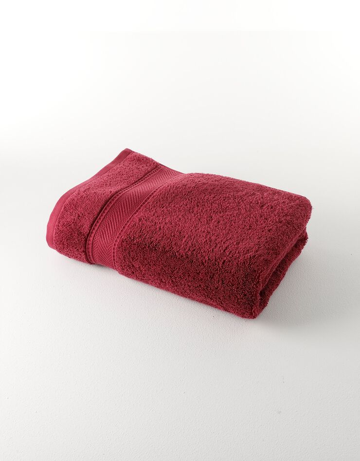 Éponge unie 540g/m2 confort luxe  (lie de vin)
