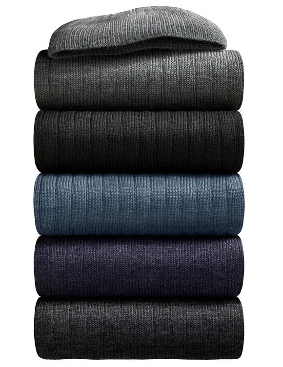 Chaussettes 90% laine - lot de 2 paires (bleu jean)