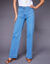 Jean coupe large taille haute, grande stature (bleached)
