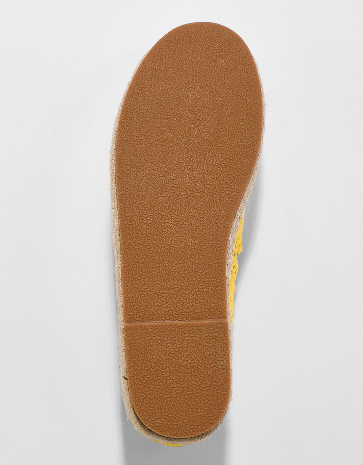 Espadrilles macramé semelle corde "plateforme" (curry) Espadrilles macramé semelle corde "plateforme" (curry)