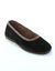 Chaussons ballerines biais l&eacute;opard  (noir)