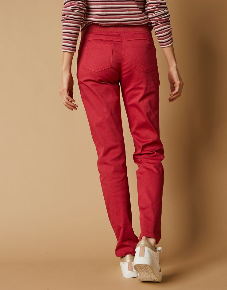 Pantalon coupe "boyfriend" ultra confort (tomette) Pantalon coupe "boyfriend" ultra confort (tomette)