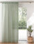 Panneau voile uni finition pattes (vert)