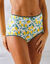   Culotte maxi coton stretch imprimé "citrons" -  lot de 4 (jaune)