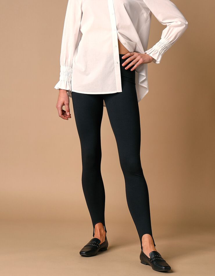 Legging fuseau, maille jersey (noir) Legging fuseau, maille jersey (noir)
