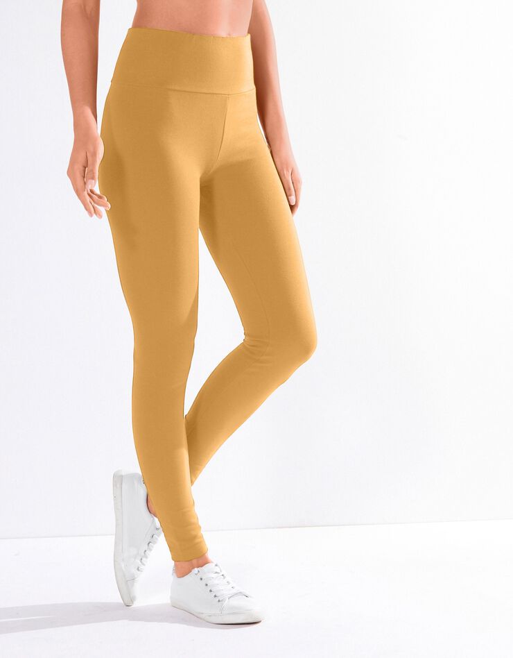 Legging taille haute spécial froid (safran) Legging taille haute spécial froid (safran)