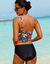 Tankini imprimé Mores - coques moulées (multicolore)