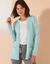 Gilet porter ouvert (vert d'eau)
