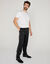 Pantalon de sport microfibre int&eacute;rieur gratt&eacute; (noir)