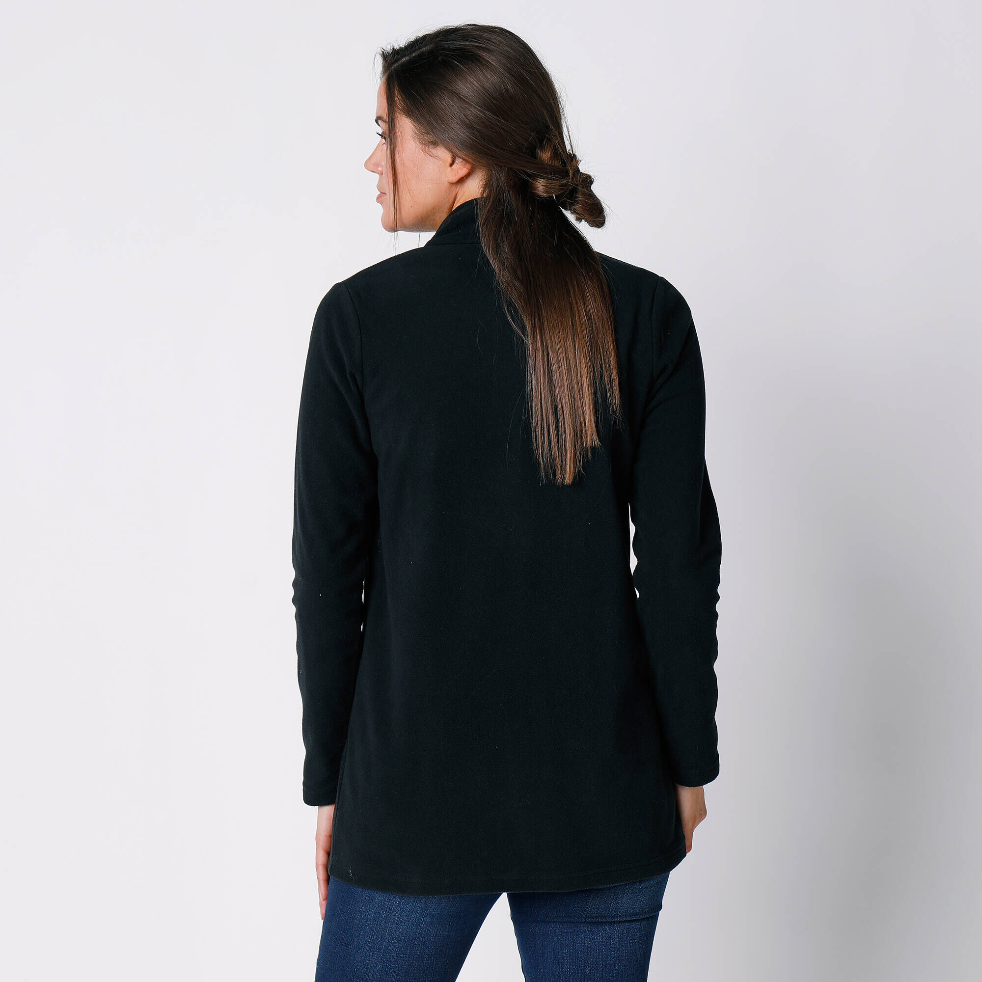 Haut moulant flatteur à manches longues MP Tempo pour femmes – Noir | Myprotein
