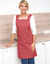 Tablier de cuisine japonais coton (terracotta)