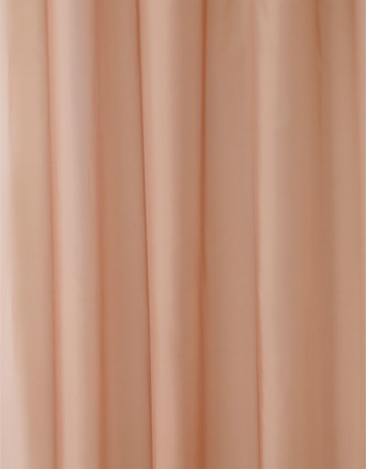 Panneau voile uni finition œillets (taupe)