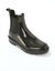 Bottines de pluie chelsea, semelle crantée (noir)