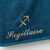 Serviettes de bain brod&eacute;es signe astrologique - 420g/m2 (sagittaire)