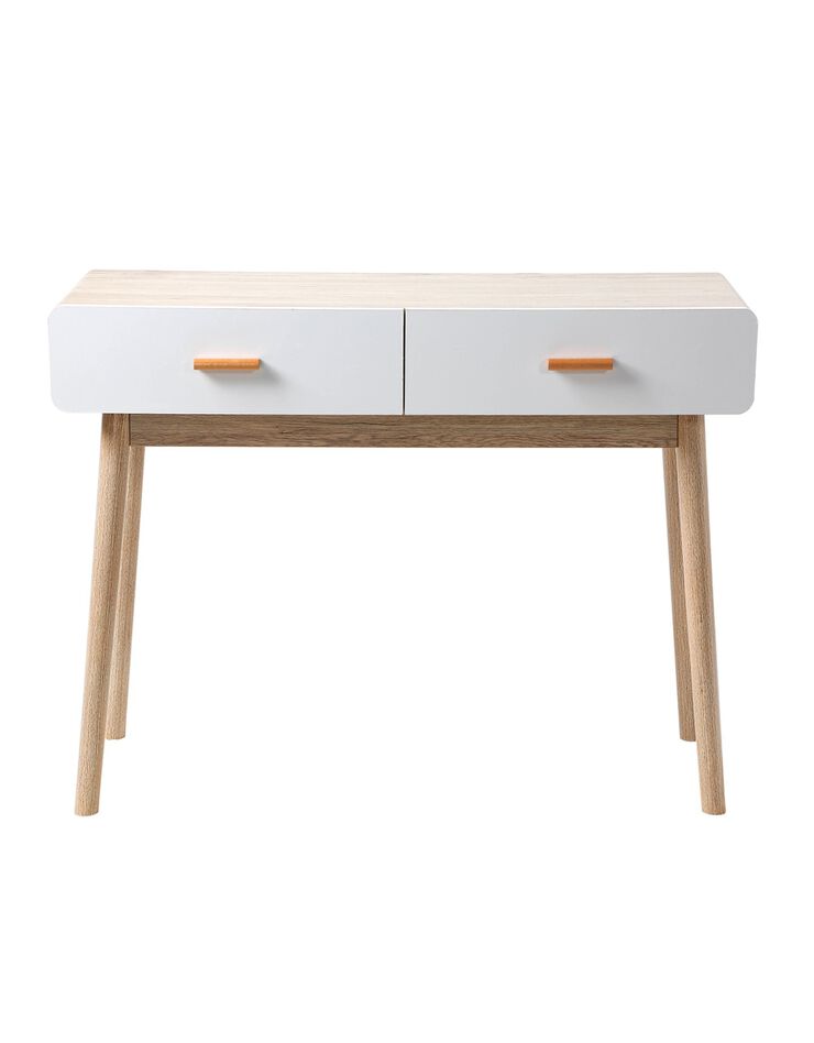 Console YOLTY - 2 tiroirs (naturel)