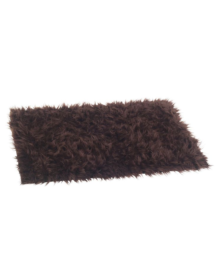 Tapis poils longs (chocolat)