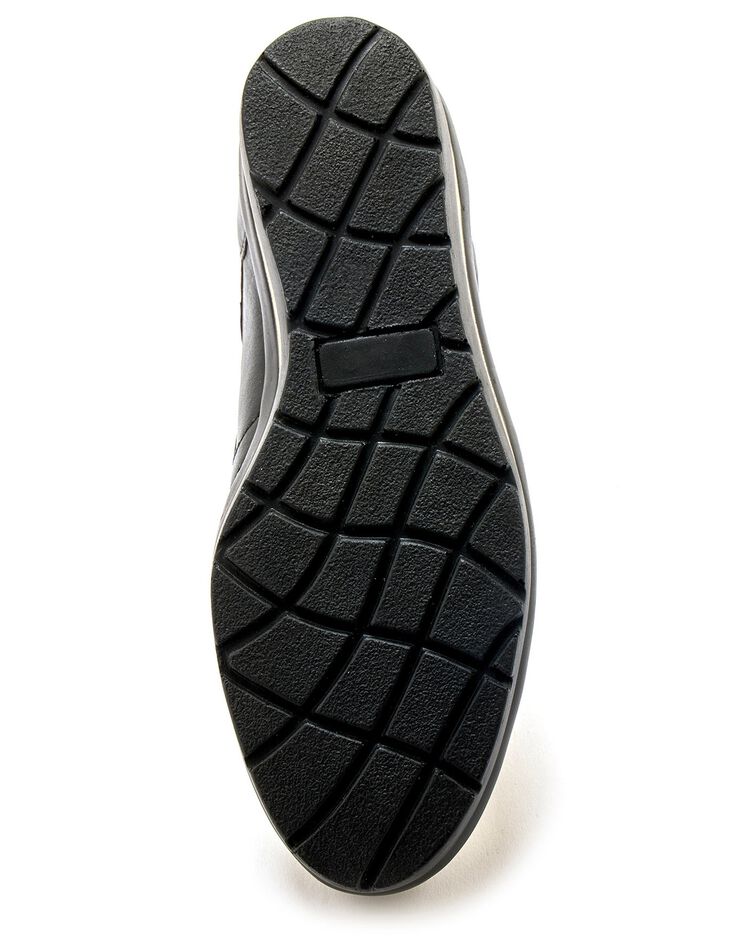 Derbies largeur confort en cuir détails métallisés (noir) Derbies largeur confort en cuir détails métallisés (noir)