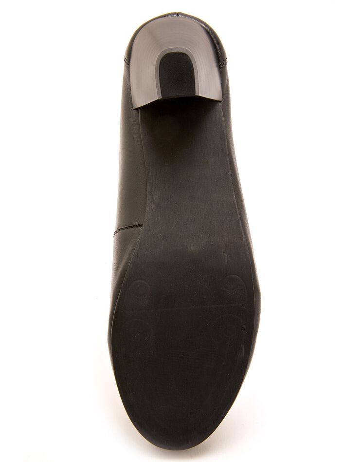Escarpins largeur confort en cuir - noir (noir) Escarpins largeur confort en cuir - noir (noir)