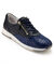 Derbies en cuir Hallux Confort (bleu)