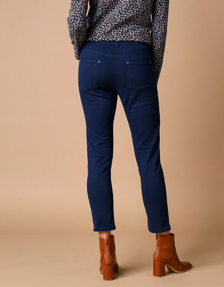 Pantalon 7/8ème fuselé stretch (marine) Pantalon 7/8ème fuselé stretch (marine)
