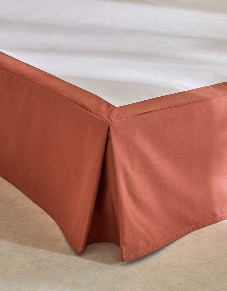 Cache-sommier intégral, collection "Intemporelle" (tomette)