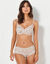 Culotte haute dentelle unie Arum (nude)