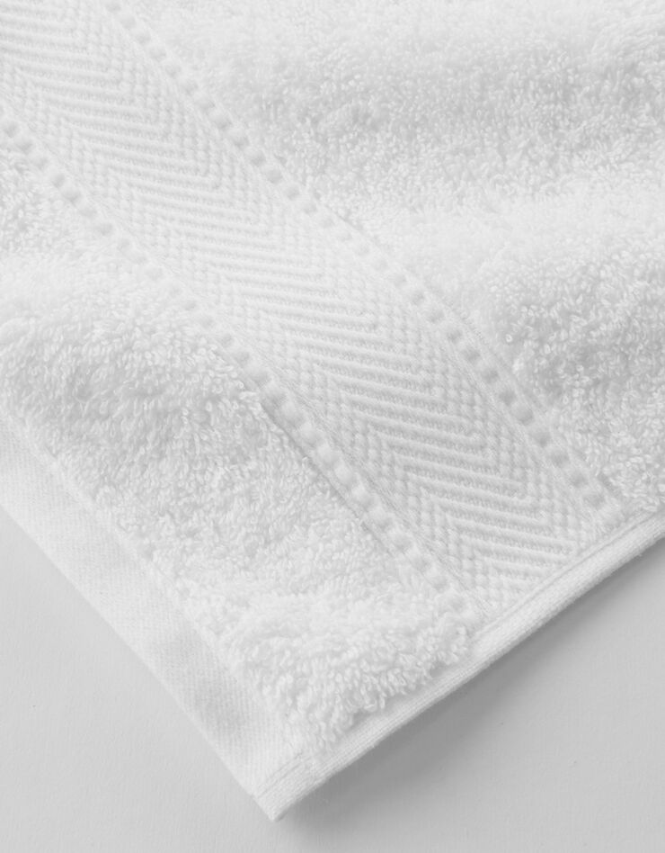 Éponge unie 540g/m2 confort luxe  (blanc)