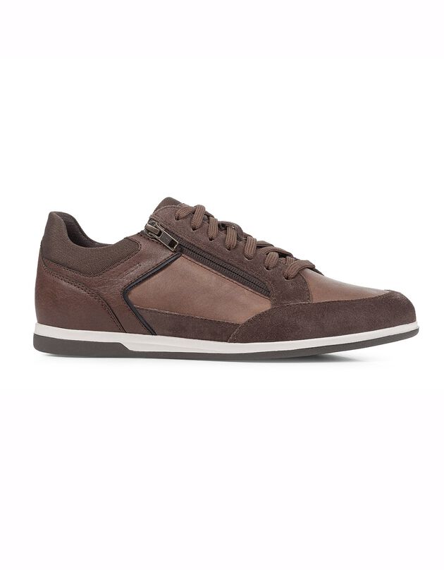 Baskets Renan cuir (marron)