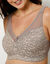 Soutien-gorge minimiseur en dentelle florale - sans armatures (vison)