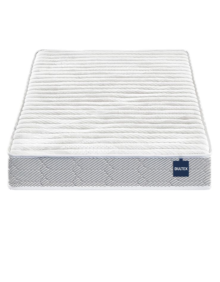 Matelas mousse Bultex 15 cm gamme confort ferme (blanc)