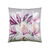 Linge de lit aquarelle coton (gris / rose)