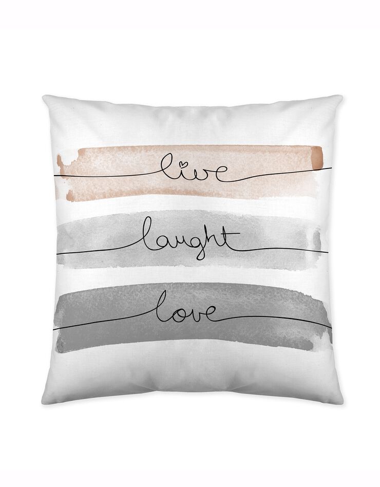 Parure de lit live - coton (blanc)