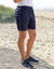 Short sport élastiqué (marine)