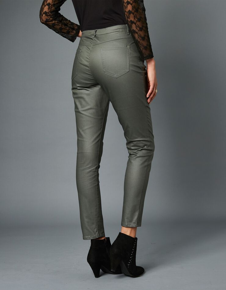 Pantalon enduit fuselé (bronze) Pantalon enduit fuselé (bronze)