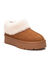 Boots fourrées à enfiler (caramel)