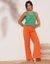Pull débardeur crochet (vert)