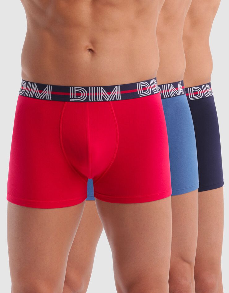 Boxer Powerfull - lot de 3 (rouge + bleu) Boxer Powerfull - lot de 3 (rouge + bleu)