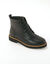 Boots &agrave; lacets semelle crant&eacute;e (noir)