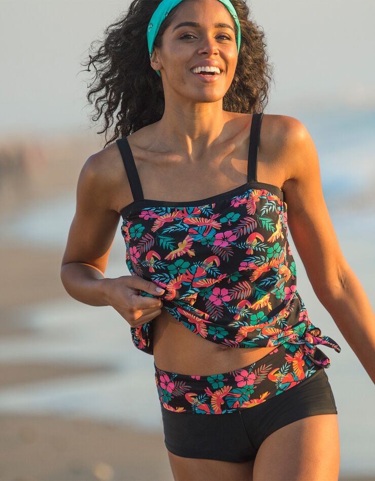 Boxer de bain modulable Nela (noir / multicolore) Boxer de bain modulable Nela (noir / multicolore)