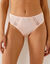 Culotte en dentelle Cerignola - lot de 2 (hibiscus + pêche)