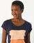 T-shirt boite imprimé "arty", maille jersey (marine)