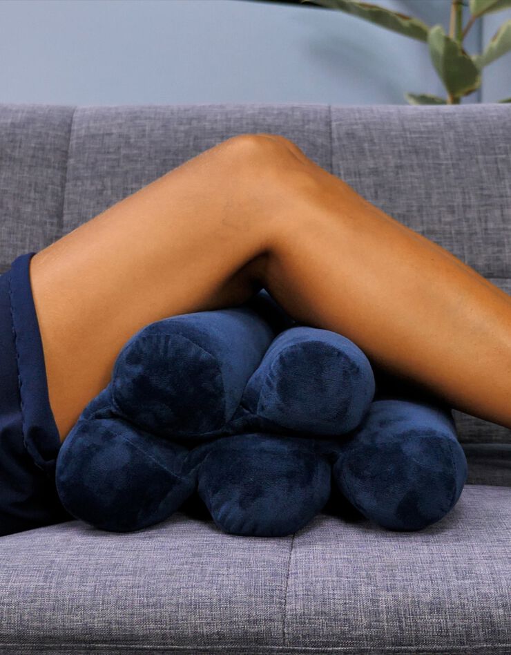 Coussin détente modulable (bleu)