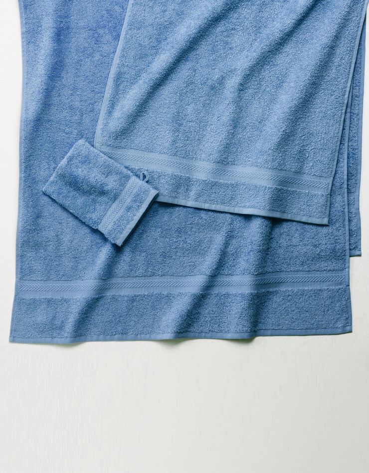 Eponge unie 420 g/m2 confort moelleux (bleu jean) Eponge unie 420 g/m2 confort moelleux (bleu jean)