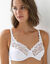 Soutien-gorge "Essential Elegance" dentelle forme embo&icirc;tante -  avec armatures  (blanc)