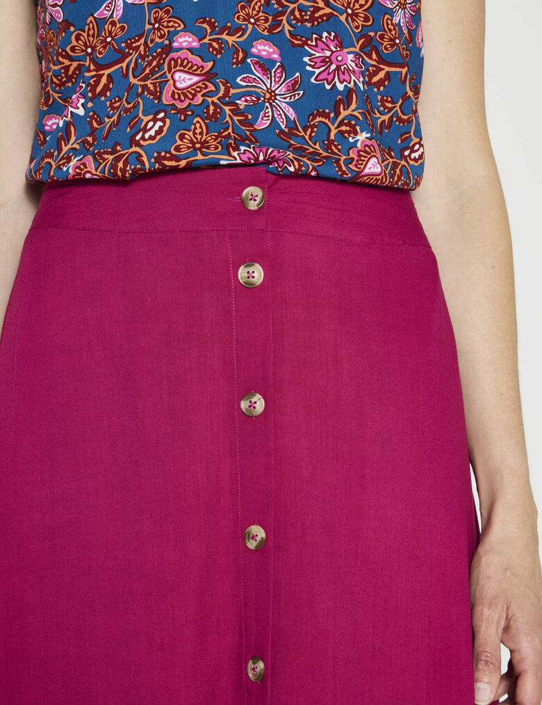 Jupe Mi-Longue Femme pas Cher - ??vas?�e, Fluide ou Ample | Blancheporte